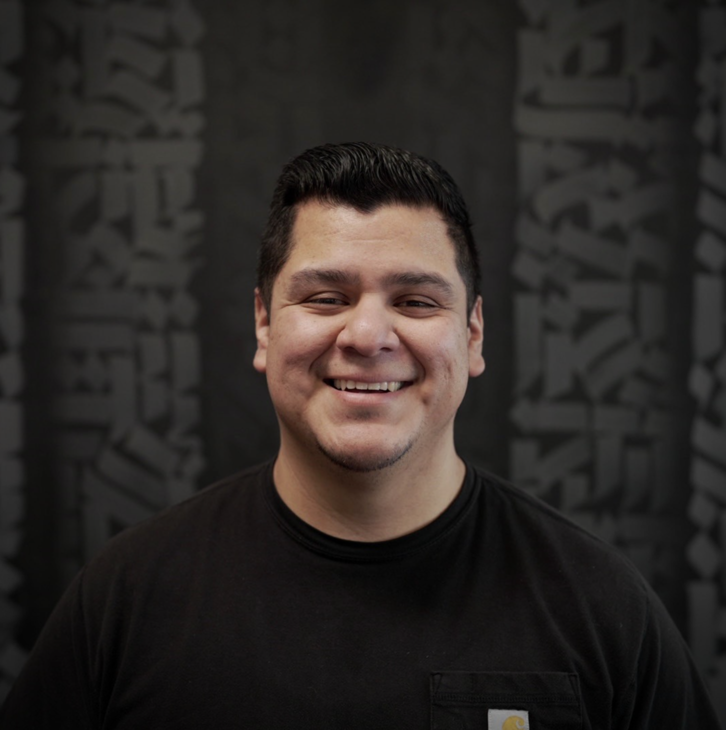 Louie Ruiz, professional barber at Capitol City Barbers in Salem, Oregon